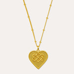 Infinity Love Knot Gold Necklace | Sustainable Jewellery by Ottoman Hands