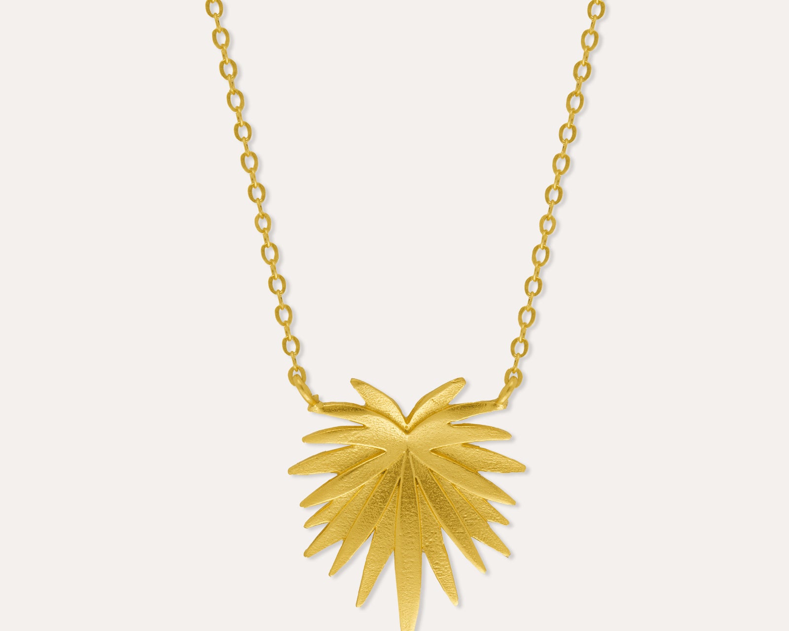 Palma Gold Pendant Necklace | Sustainable Jewellery by Ottoman Hands