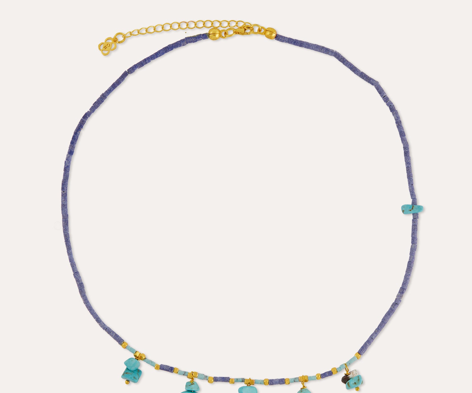 Nala Turquoise Beaded Necklace | Sustainable Jewellery by Ottoman Hands