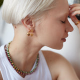 Niko Heart Huggie Earrings | Sustainable Jewellery by Ottoman Hands
