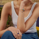 Evil Eye Stacking Bracelet Set | Sustainable Jewellery by Ottoman Hands