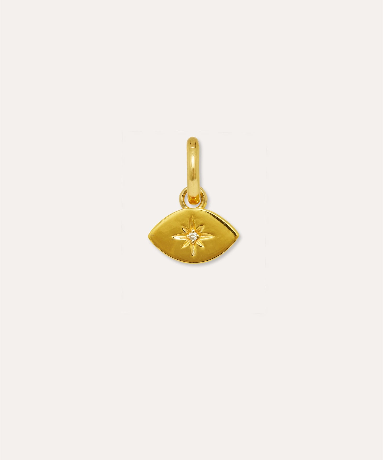 Starburst Crystal Eye Charm | Sustainable Jewellery by Ottoman Hands