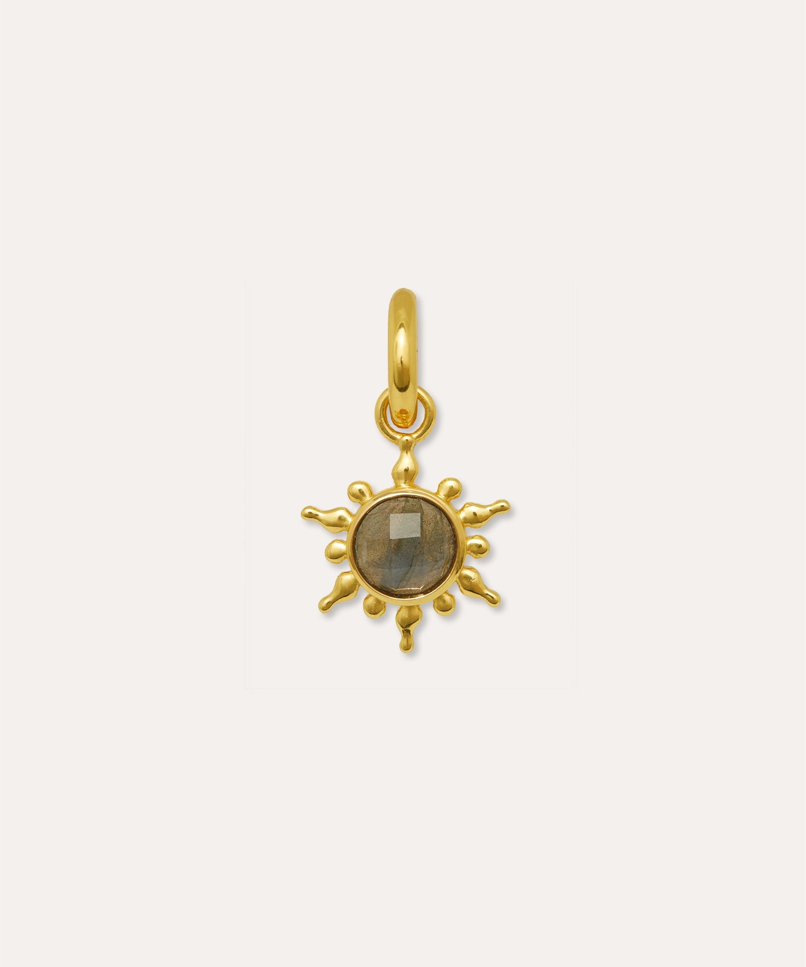 Labradorite Sun Charm | Sustainable Jewellery by Ottoman Hands