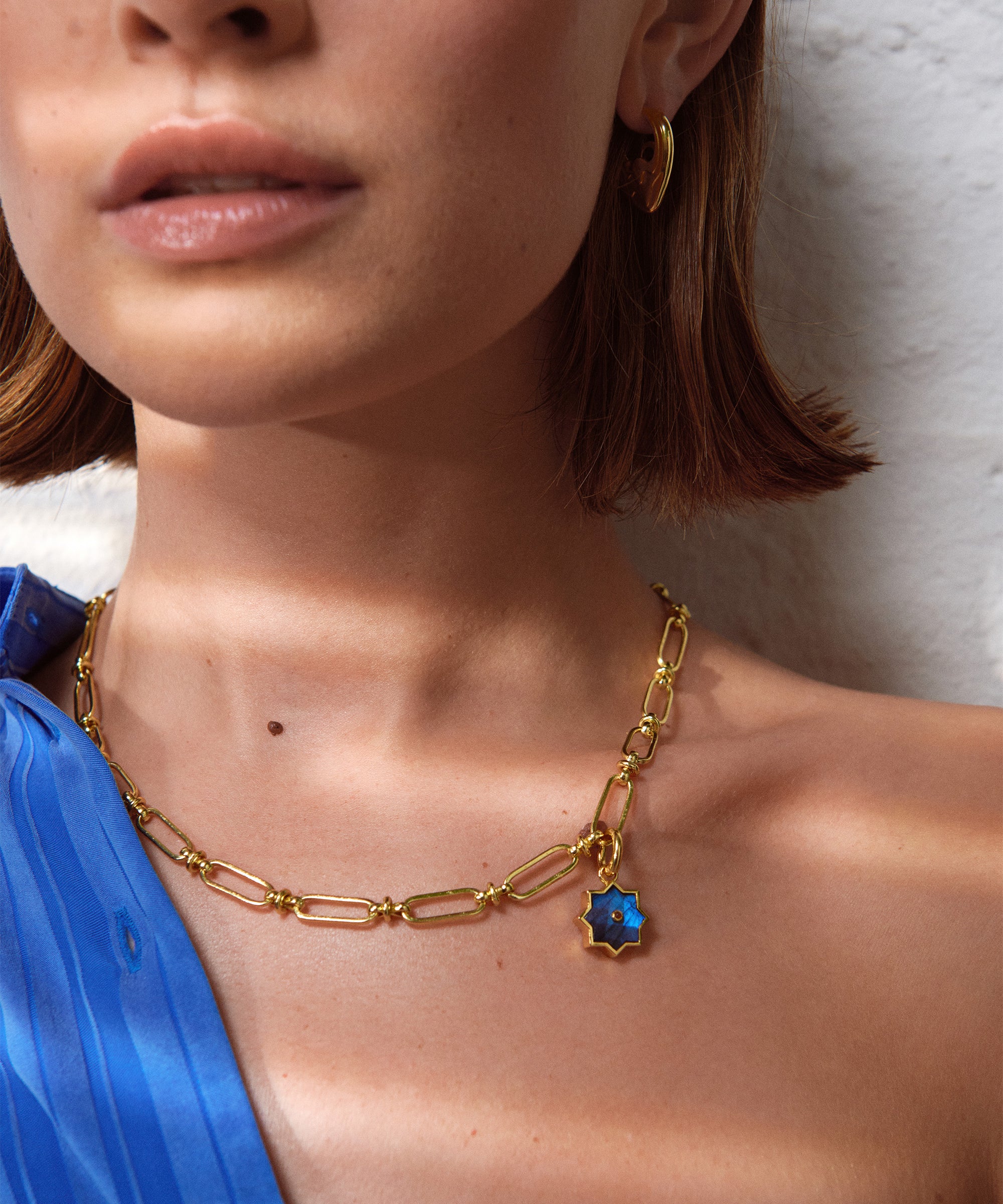 Essential Charm Link Chain Necklace | Sustainable Jewellery by Ottoman Hands