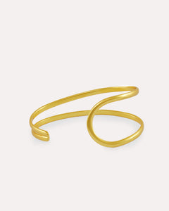 Nefeli Flow Cuff Bracelet | Sustainable Jewellery by Ottoman Hands