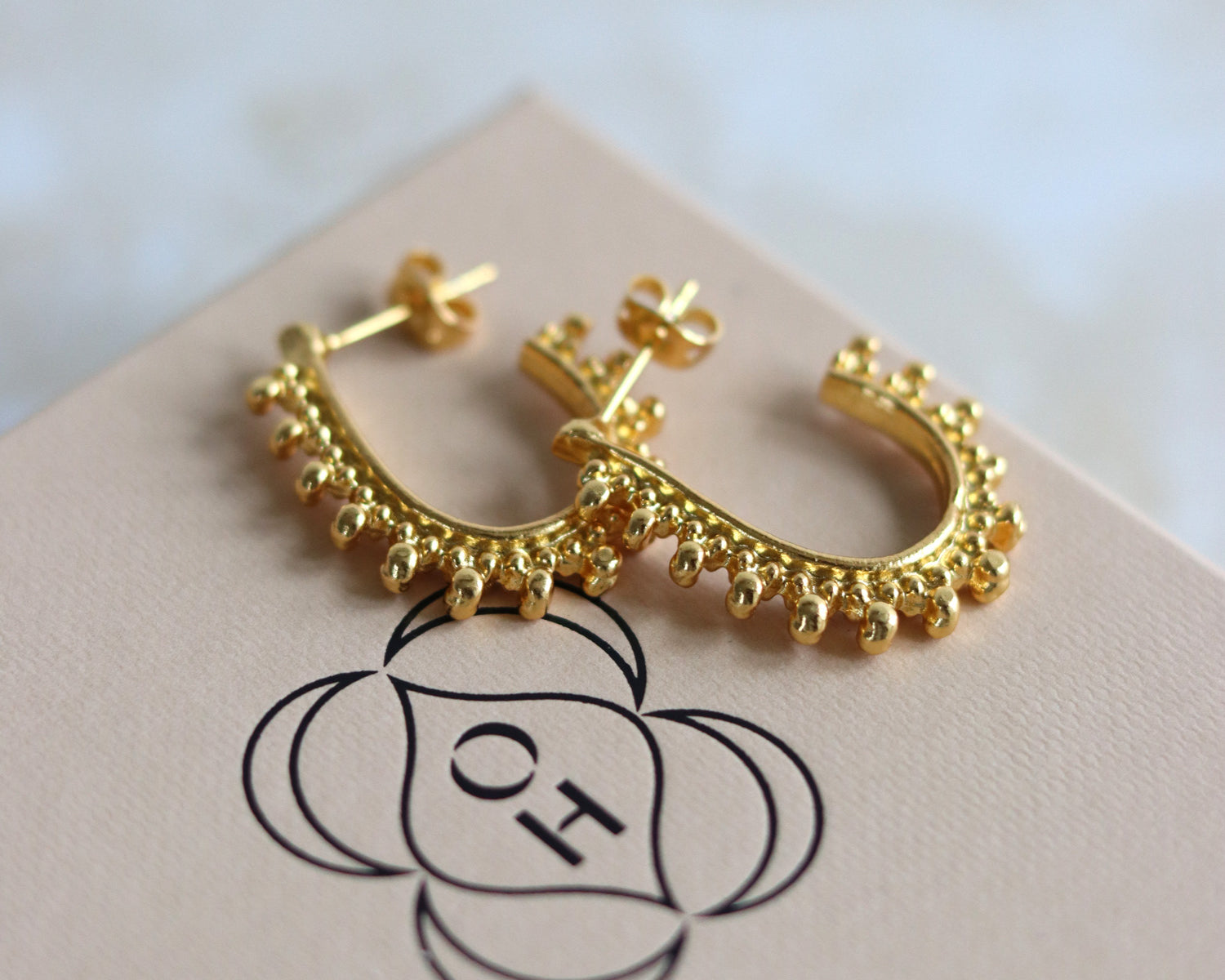 Raisa Hoop Earrings | Sustainable Jewellery by Ottoman Hands