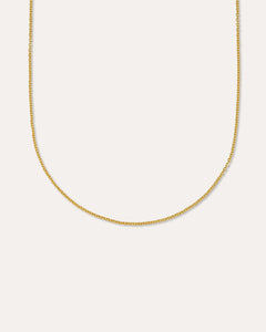 Essential Fine Chain Necklace | Sustainable Jewellery by Ottoman Hands