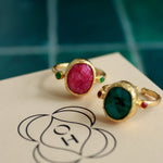 Lucia Emerald Cocktail Ring | Sustainable Jewellery by Ottoman Hands