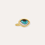 Adira Turquoise Porcelain Evil Eye Ring | Sustainable Jewellery by Ottoman Hands