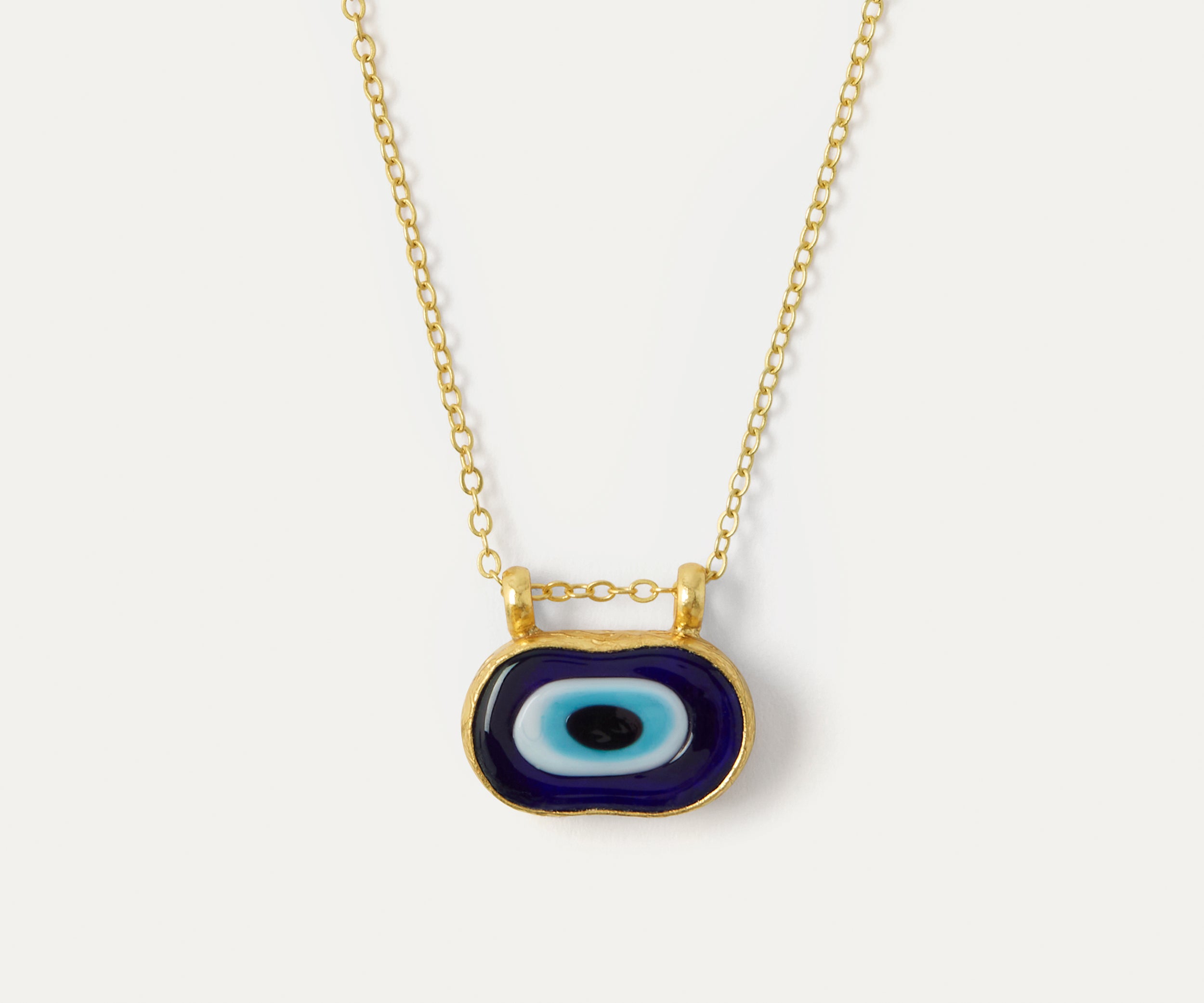 Amelia Evil Eye Pendant Necklace | Sustainable Jewellery by Ottoman Hands