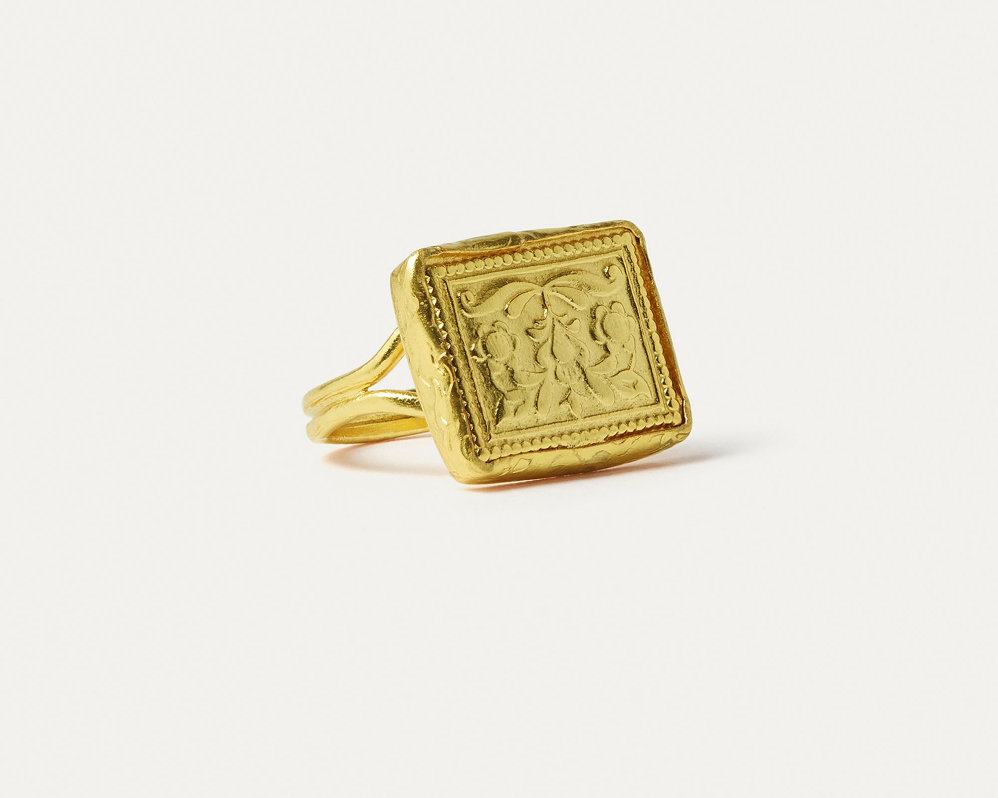 Galla Gold Statement Cocktail Ring | Sustainable Jewellery by Ottoman Hands