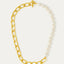 Harper Pearl Boyfriend Chain Necklace | Sustainable Jewellery by Ottoman Hands
