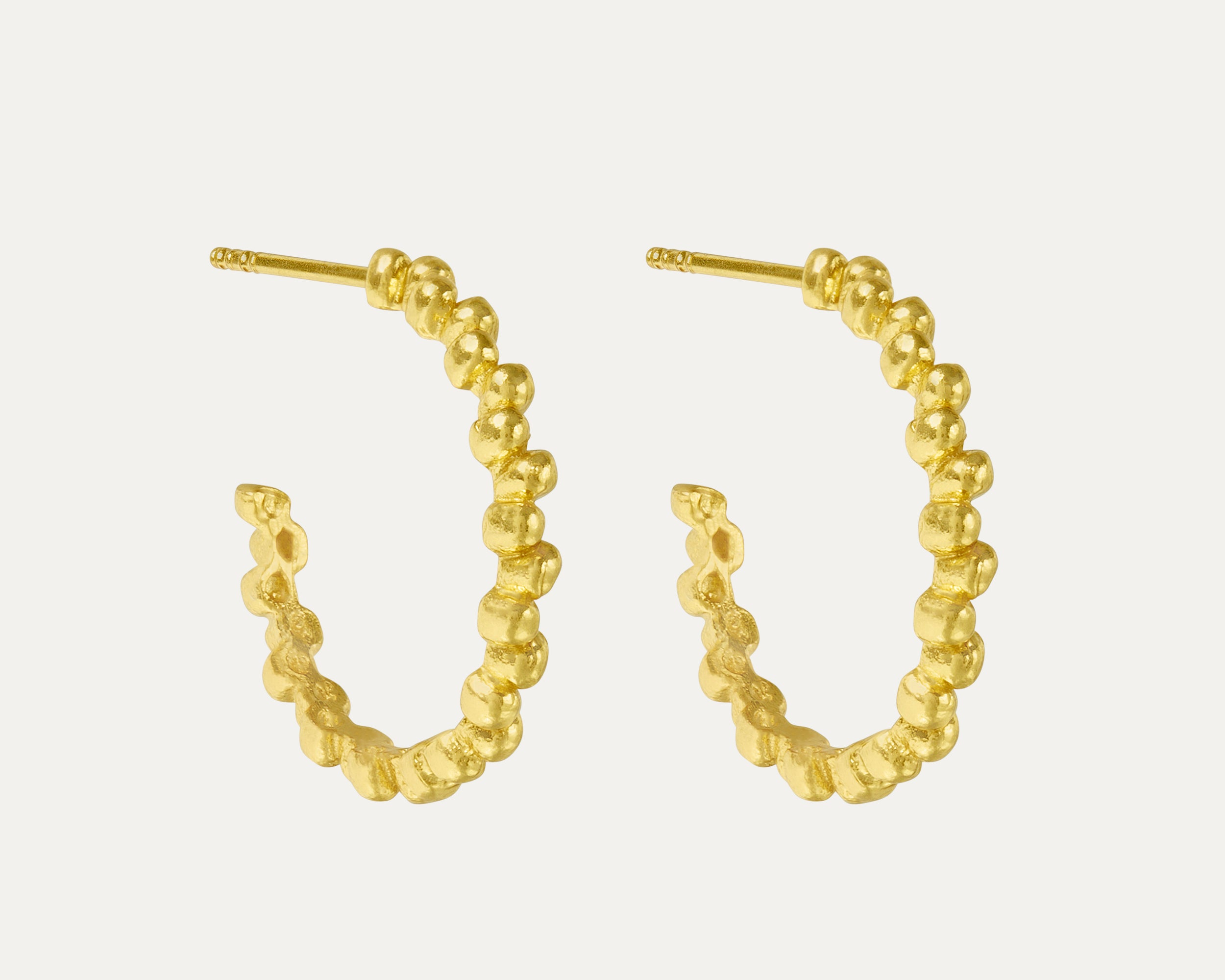 Jolene Gold Hoop Earrings | Sustainable Jewellery by Ottoman Hands