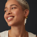 Niko Heart Huggie Earrings | Sustainable Jewellery by Ottoman Hands