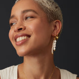 Niko Heart Huggie Earrings | Sustainable Jewellery by Ottoman Hands