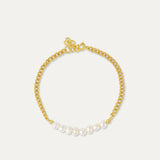 Margot Pearl Chain Bracelet | Sustainable Jewellery by Ottoman Hands