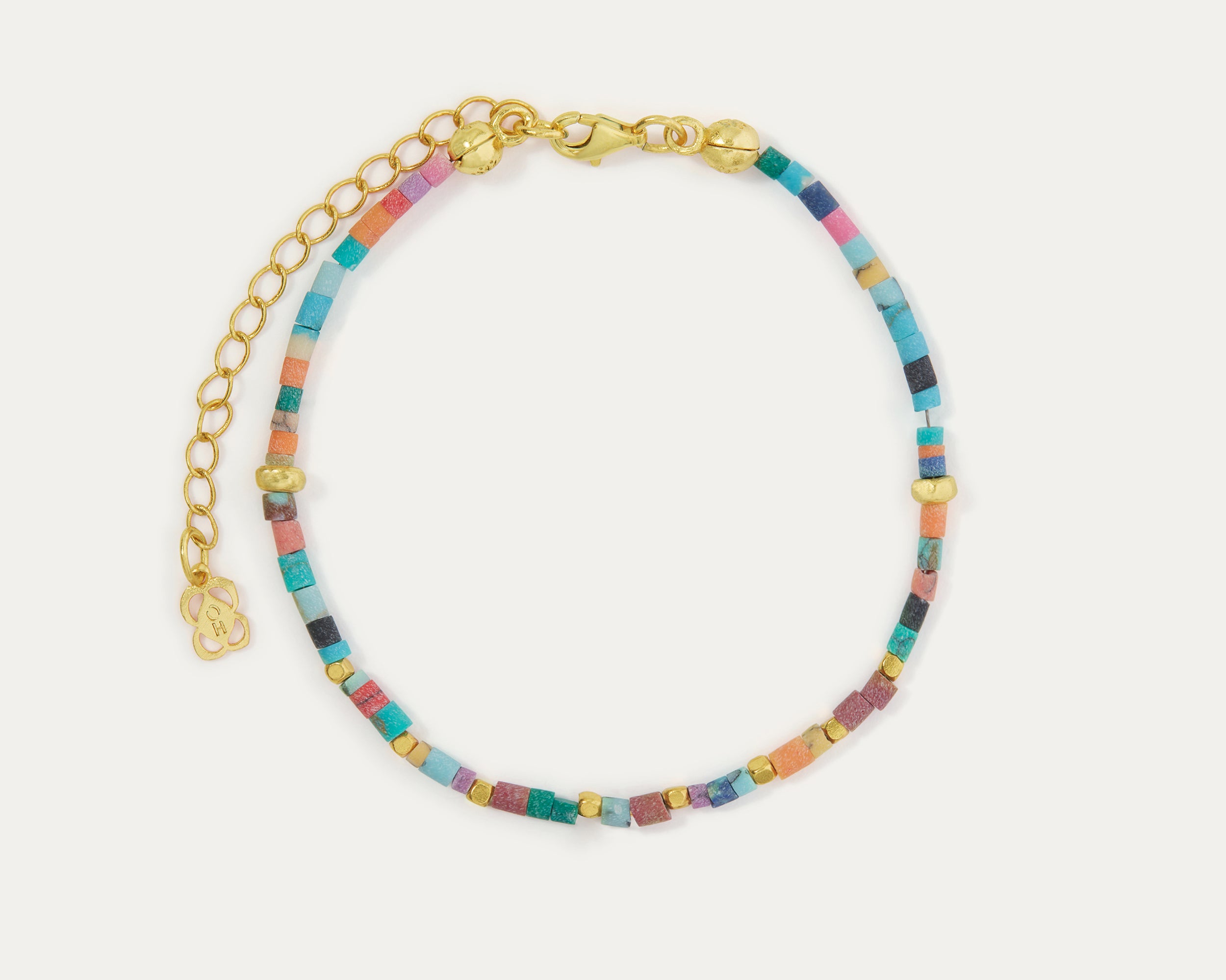 Meghan Multi Colour Beaded Bracelet | Sustainable Jewellery by Ottoman Hands