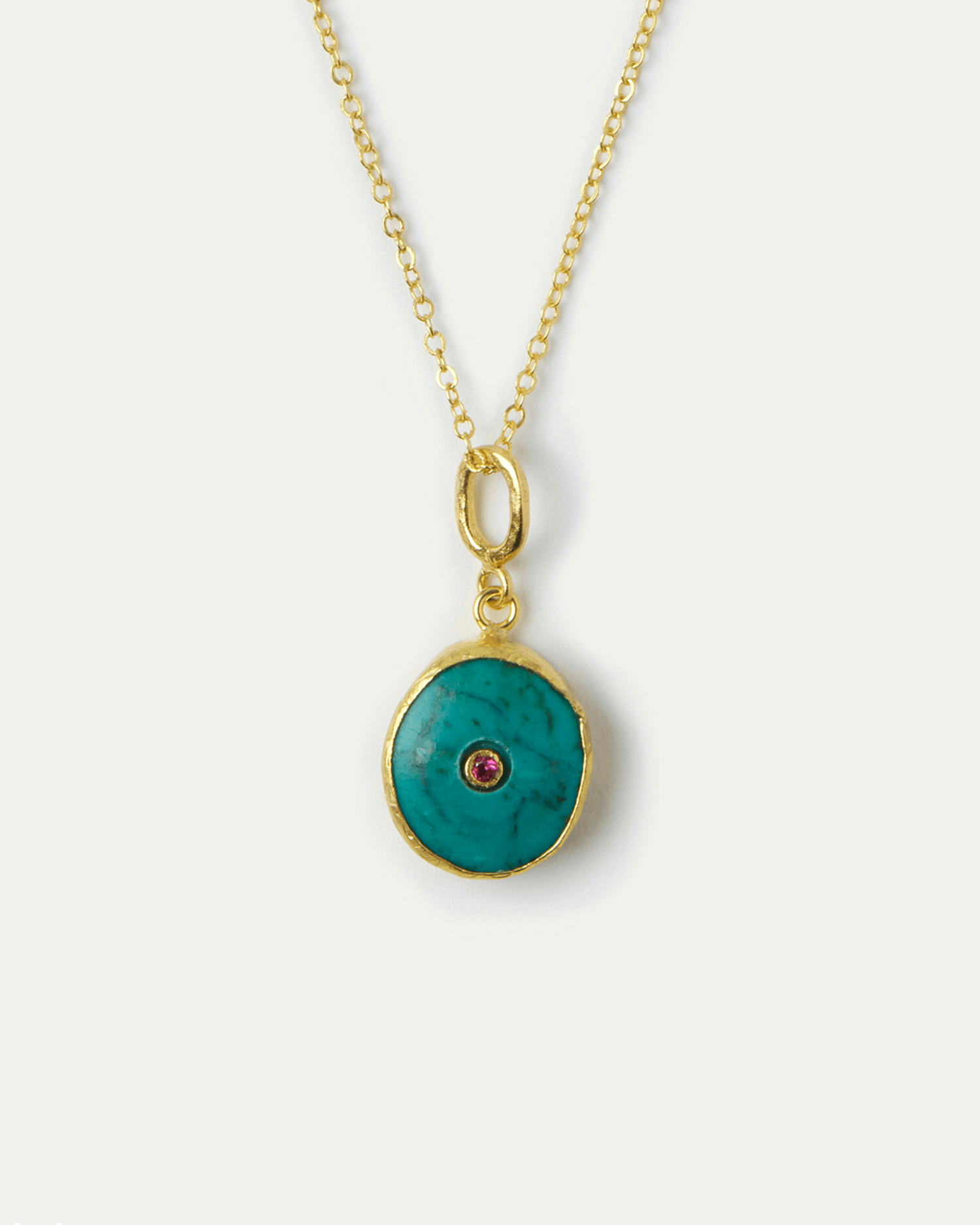 Amalfi Turquoise Pendant Necklace | Sustainable Jewellery by Ottoman Hands