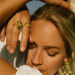 Apollon Gold Cocktail Ring | Sustainable Jewellery by Ottoman Hands