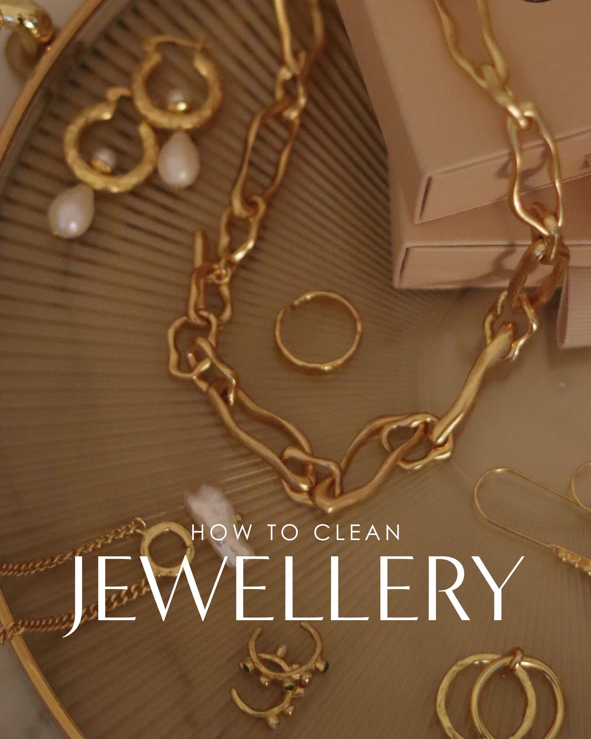 How to clean gold jewellery