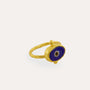 Alara Navy Evil Eye Ring | Sustainable Jewellery by Ottoman Hands