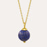 Kayra Lapis Ball Pendant Necklace | Sustainable Jewellery by Ottoman Hands