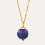 Kayra Lapis Ball Pendant Necklace | Sustainable Jewellery by Ottoman Hands