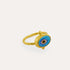 Alara Blue Evil Eye Ring | Sustainable Jewellery by Ottoman Hands