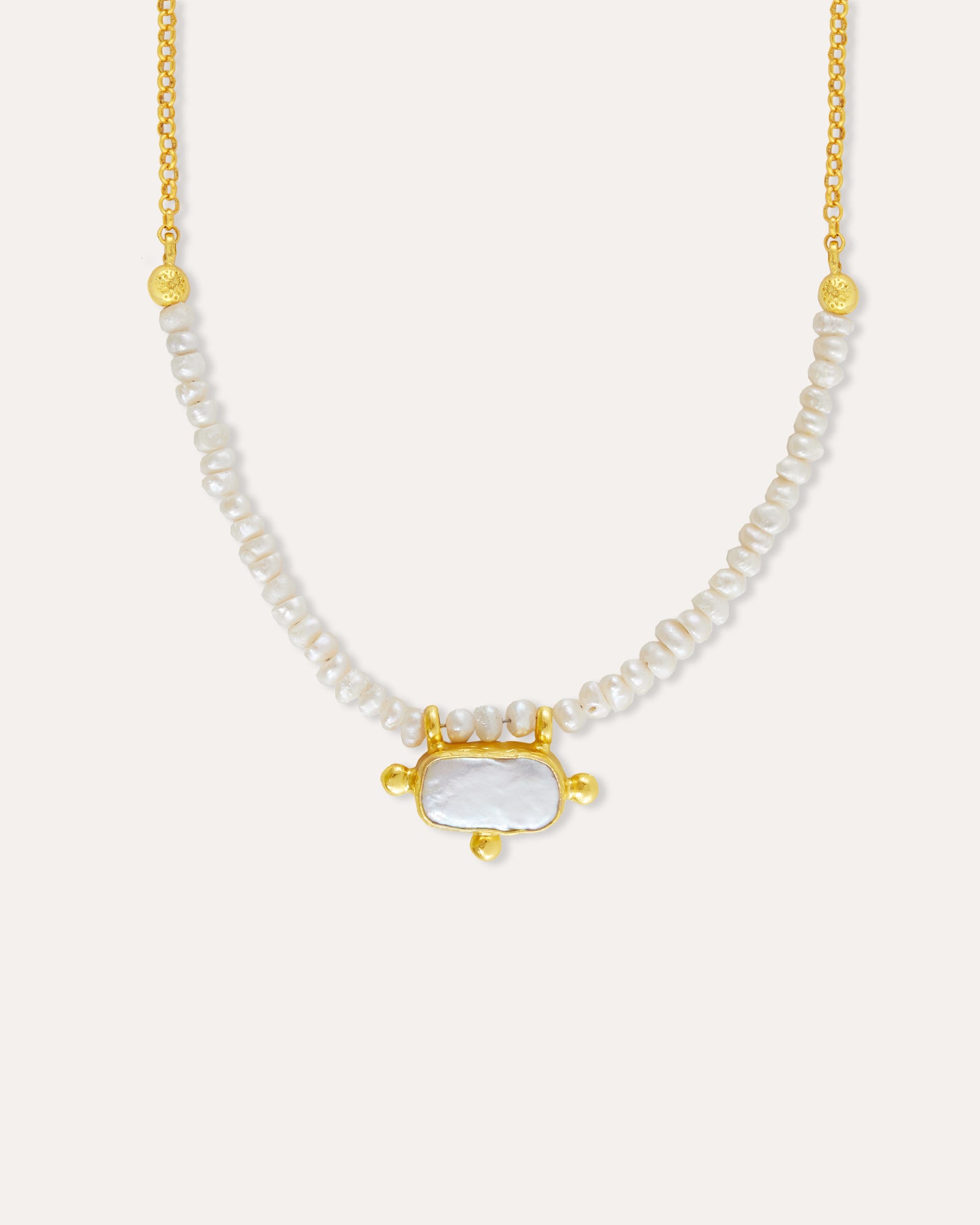 Sorel Pearl Beaded Necklace | Sustainable Jewellery by Ottoman Hands