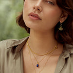 Esin Lapis Pendant Necklace | Sustainable Jewellery by Ottoman Hands