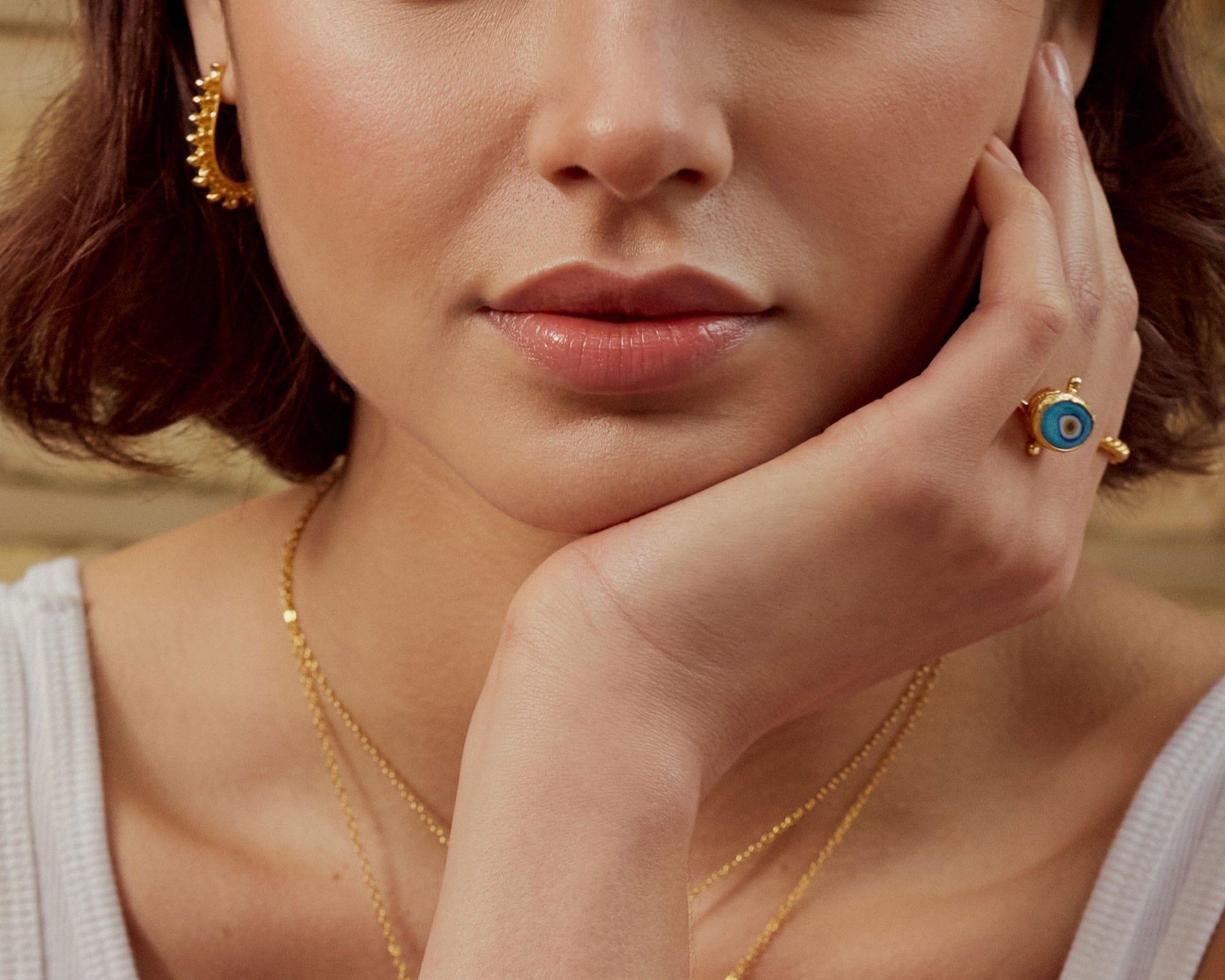 Alara Pink Evil Eye Bracelet | Sustainable Jewellery by Ottoman Hands
