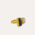Nerissa Lapis and Moonstone Cocktail Ring | Sustainable Jewellery by Ottoman Hands