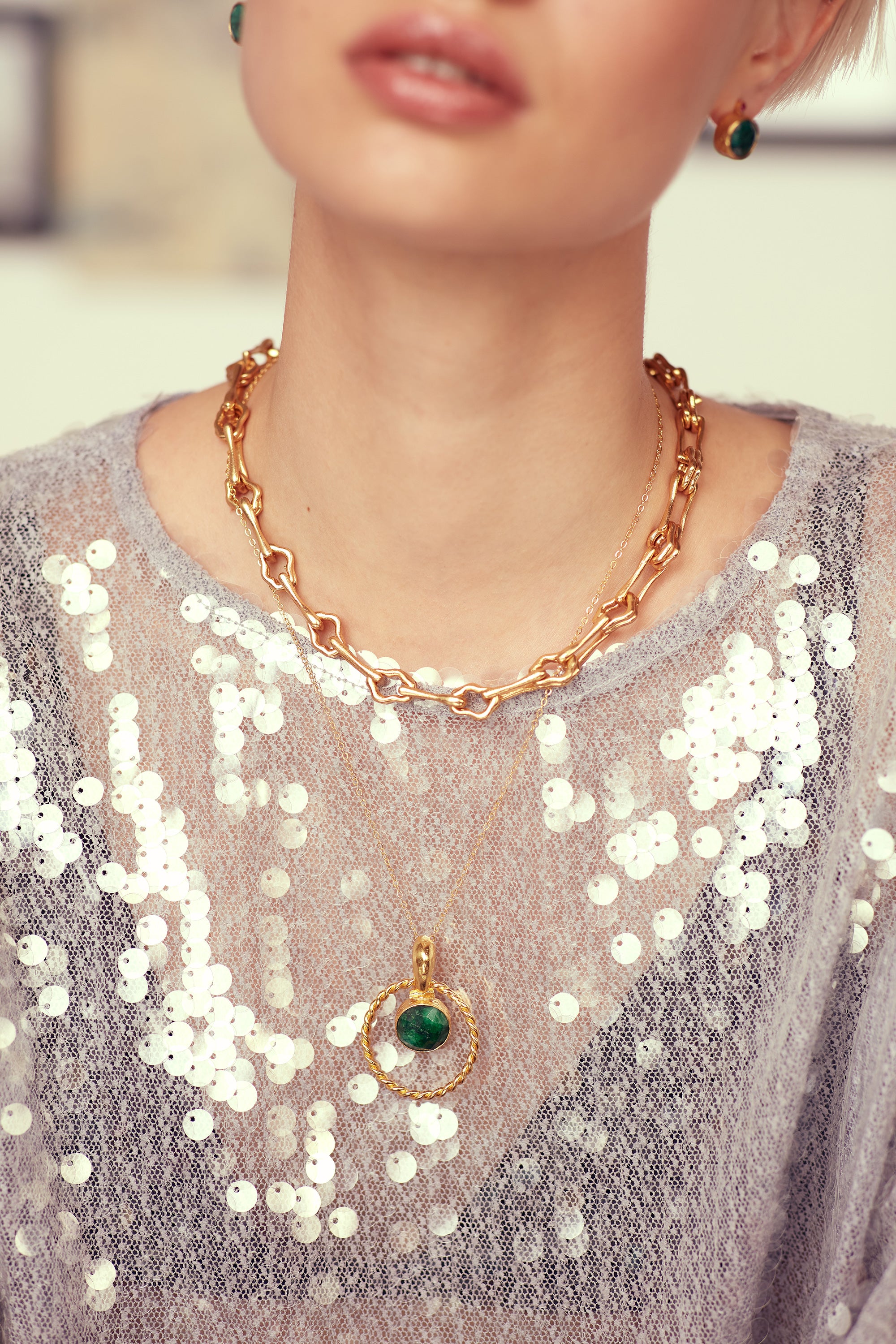 Myrine Chain Necklace | Sustainable Jewellery by Ottoman Hands