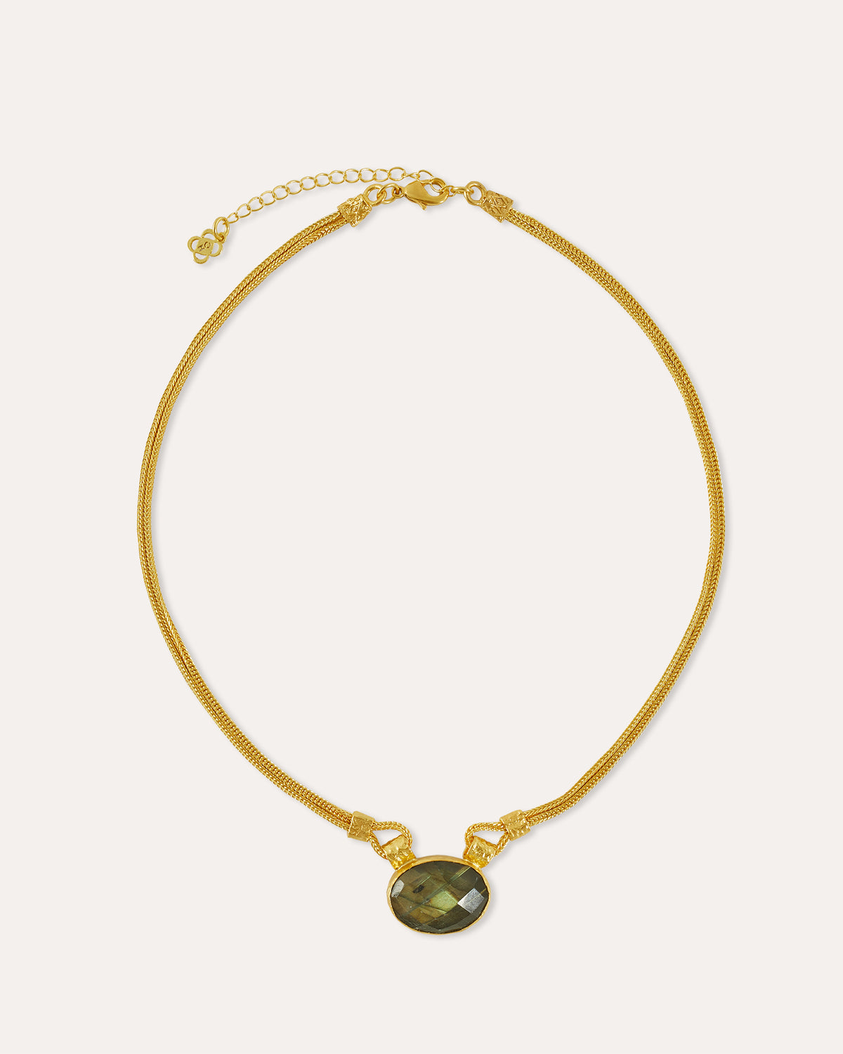 Daphne Labradorite Chain Necklace