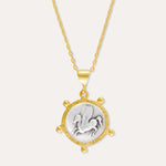 Pegasus Mixed Metal Pendant Necklace | Sustainable Jewellery by Ottoman Hands