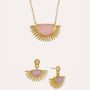 Sunrise Rose Quartz Set | Sustainable Jewellery by Ottoman Hands