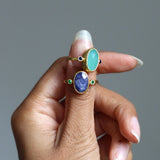 Lucia Sapphire Cocktail Ring