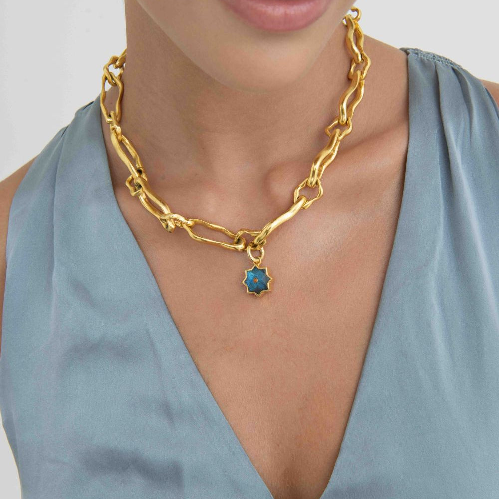 Etta Charm Necklace Set | Sustainable Jewellery by Ottoman Hands
