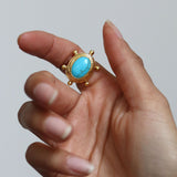 Zand Turquoise Cocktail Ring