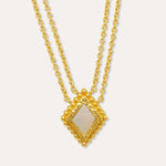 Stephanie Yeboah Adwoa Mother of Pearl Pendant Necklace | Sustainable Jewellery by Ottoman Hands