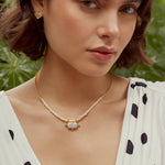 Sorel Pearl Beaded Necklace | Sustainable Jewellery by Ottoman Hands