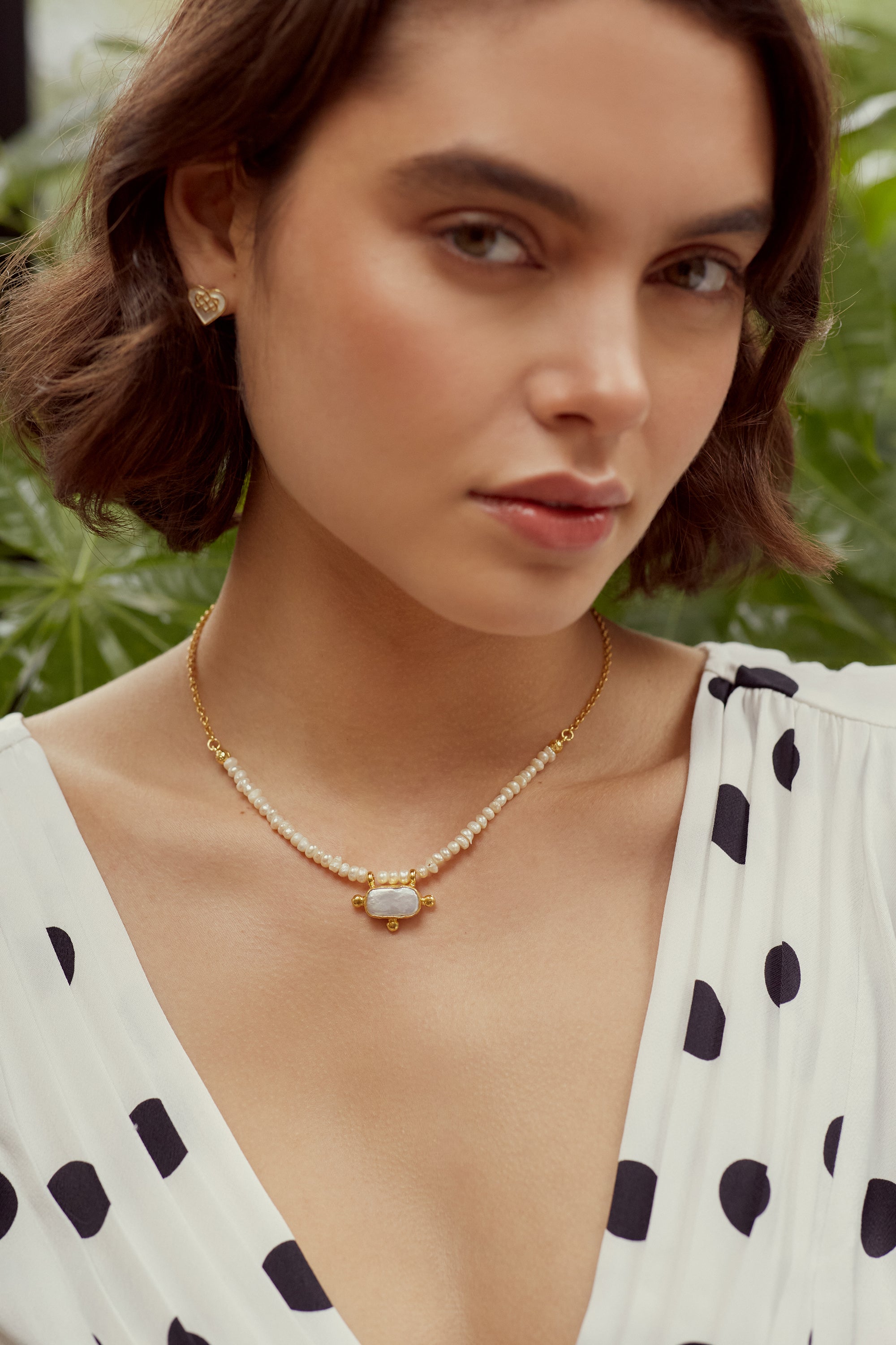 Sorel Pearl Beaded Necklace | Sustainable Jewellery by Ottoman Hands
