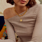 Angitia Snake Pendant Necklace | Sustainable Jewellery by Ottoman Hands