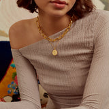 Angitia Snake Pendant Necklace | Sustainable Jewellery by Ottoman Hands