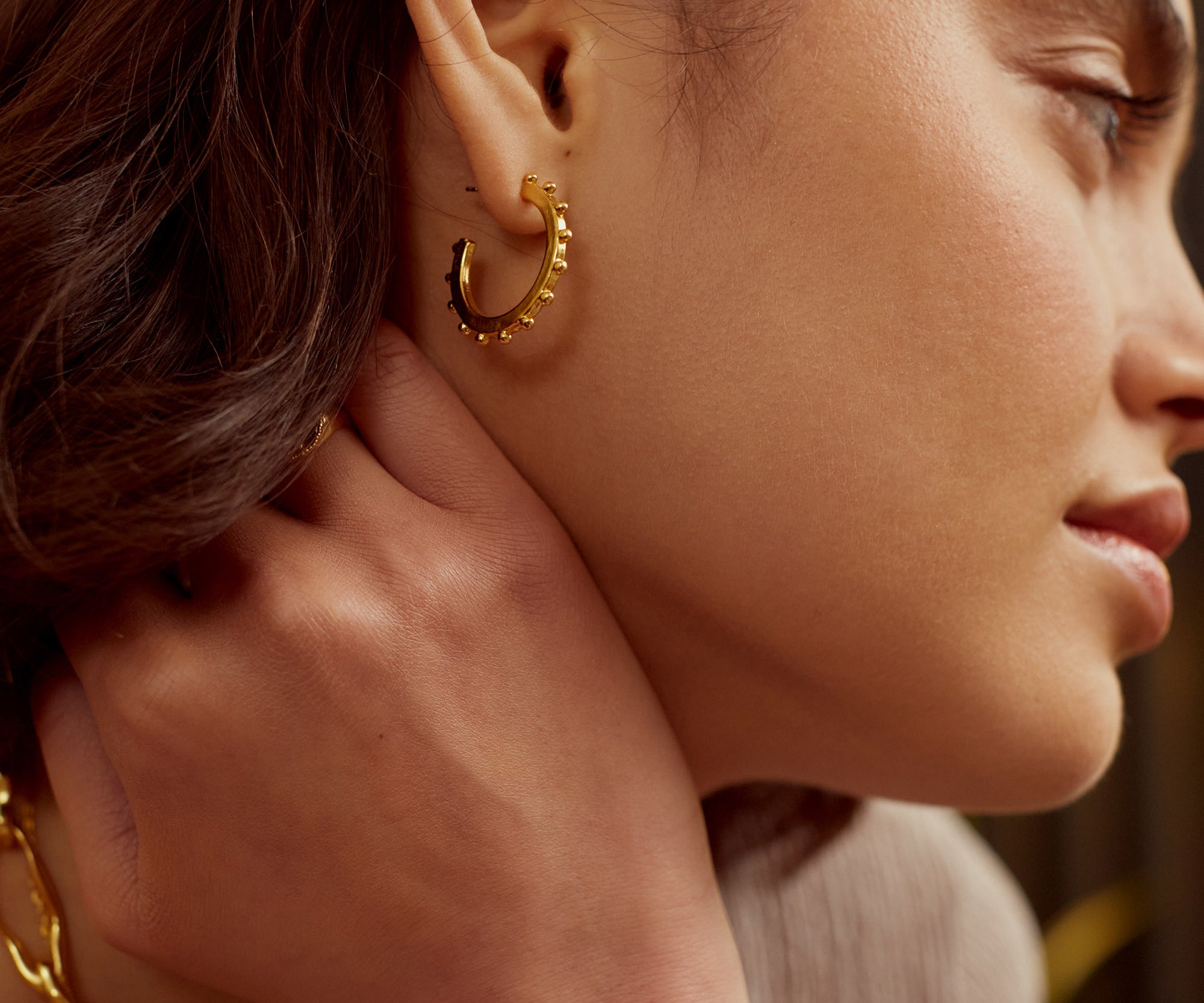Aida Hoop Earrings | Sustainable Jewellery by Ottoman Hands