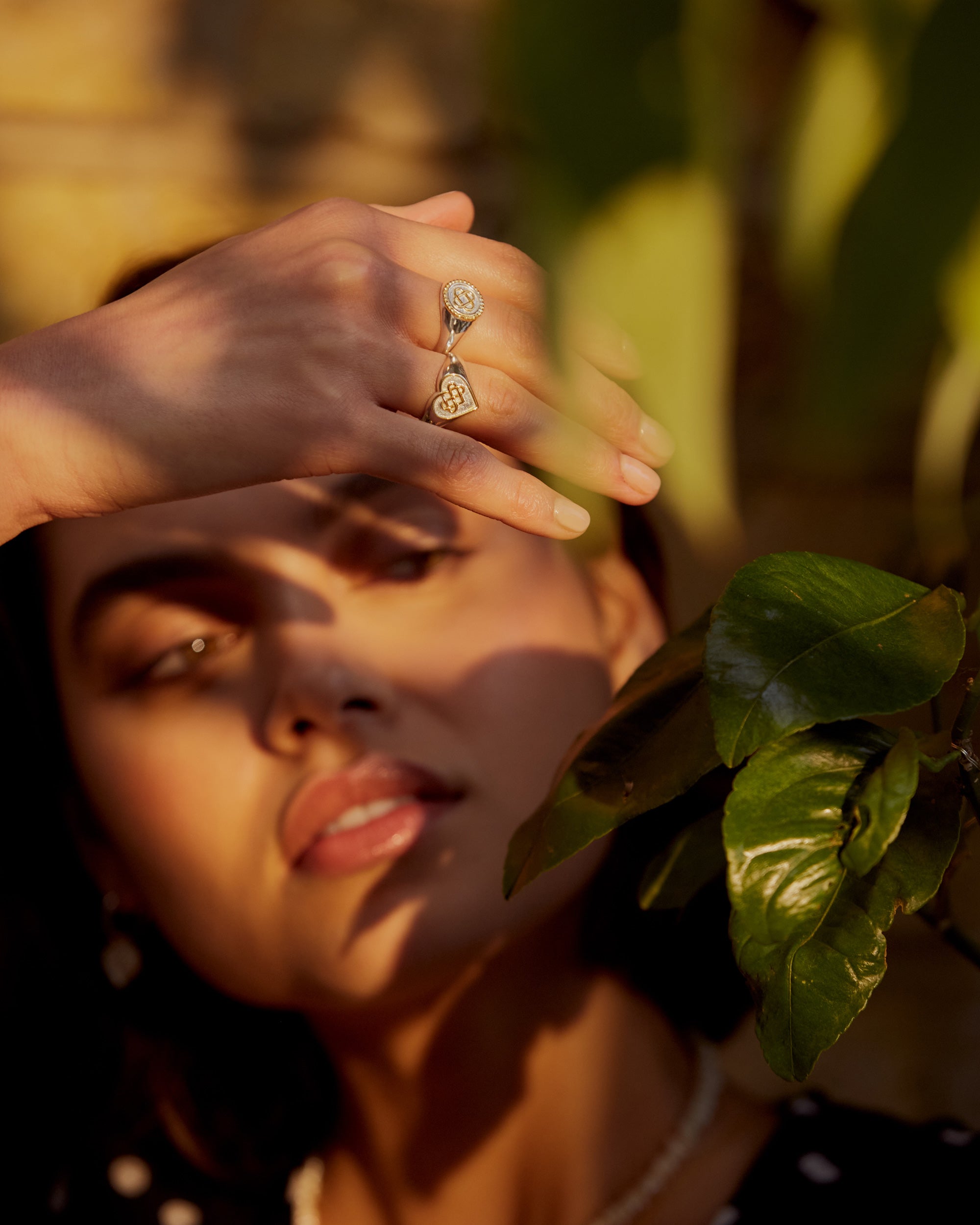 Eternity Mixed Metal Silver Ring | Sustainable Jewellery by Ottoman Hands