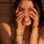 Eternity Mixed Metal Silver Ring | Sustainable Jewellery by Ottoman Hands