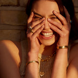 Eternity Mixed Metal Silver Ring | Sustainable Jewellery by Ottoman Hands