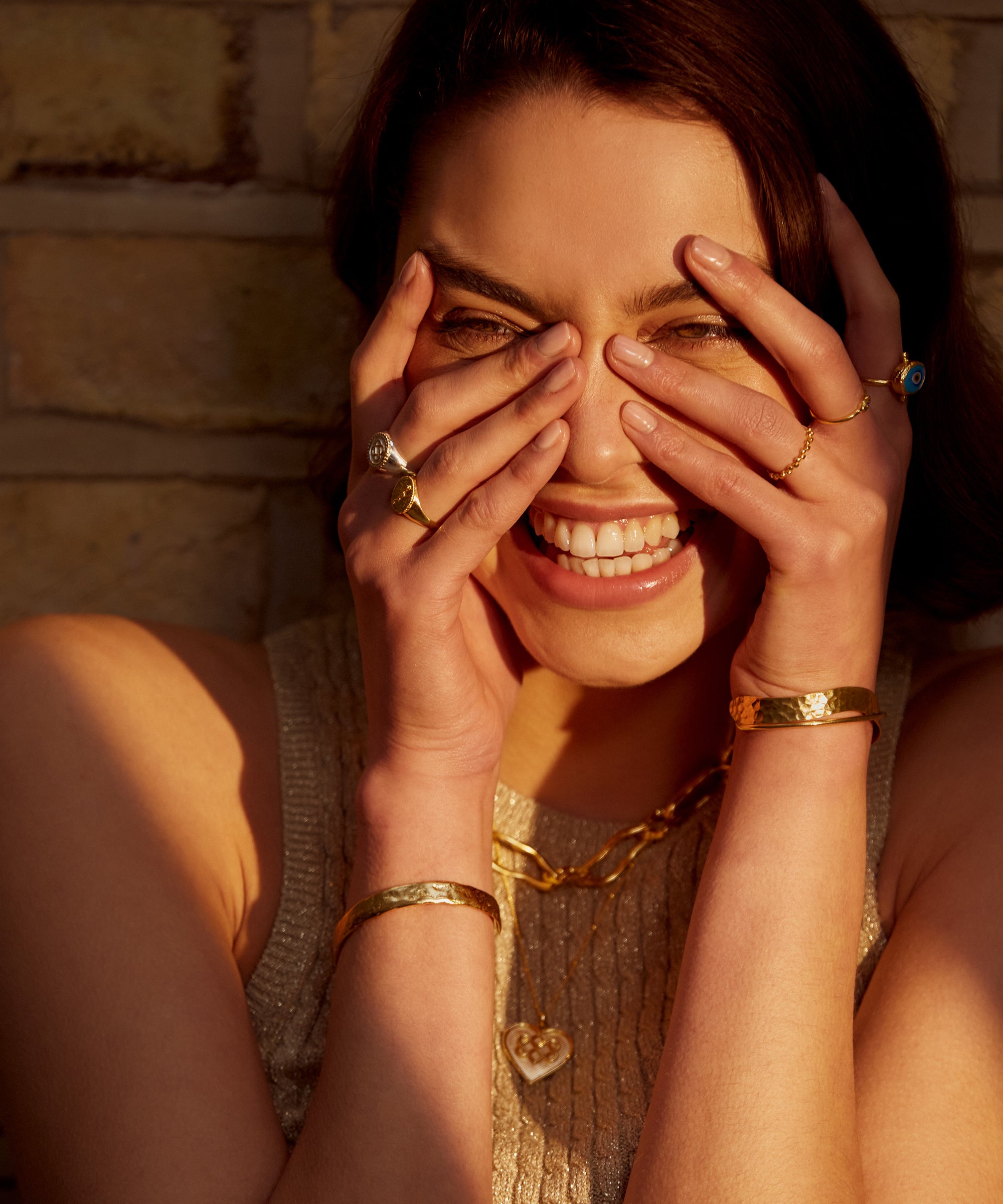 Eternity Mixed Metal Silver Ring | Sustainable Jewellery by Ottoman Hands