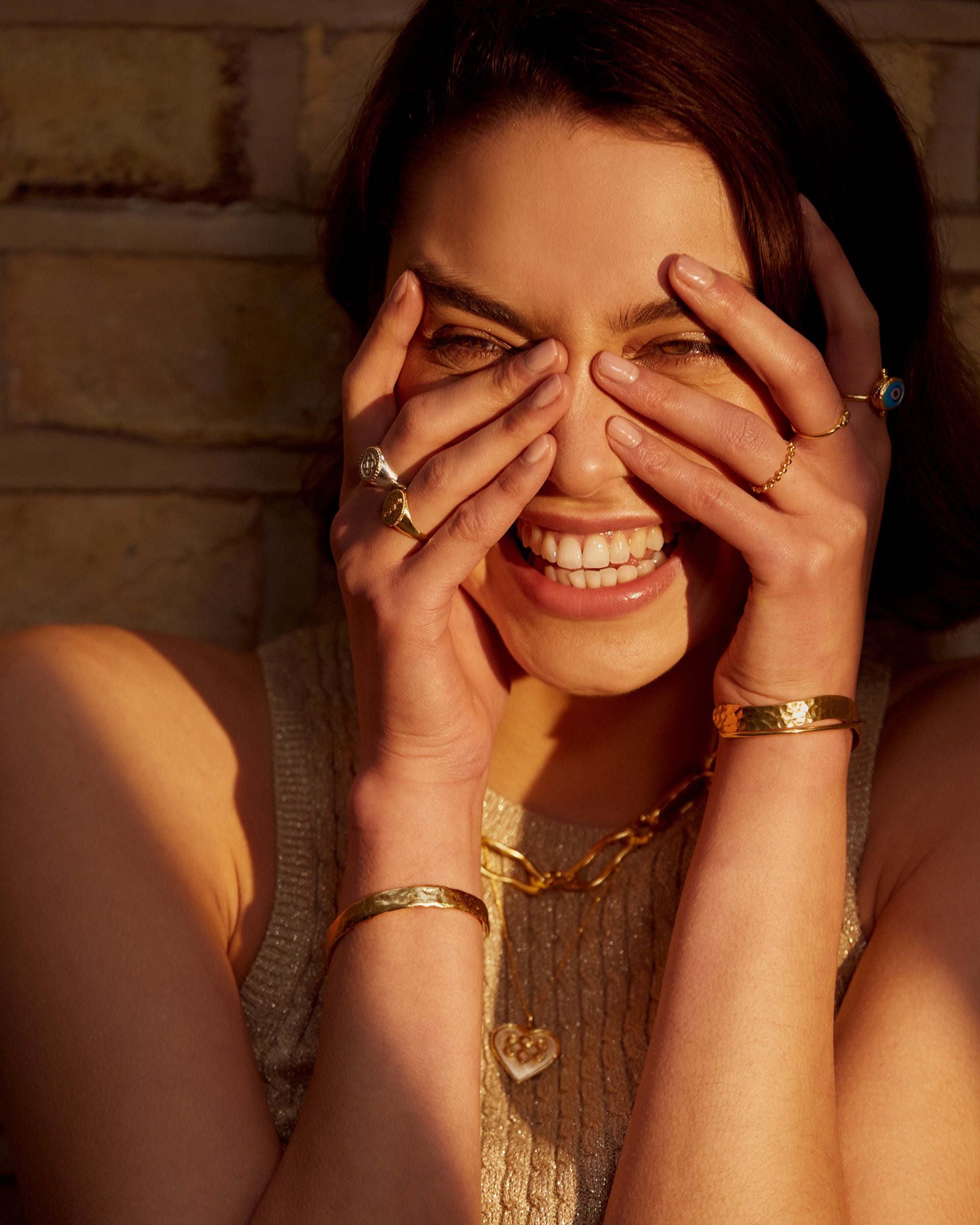 Eternity Mixed Metal Silver Ring | Sustainable Jewellery by Ottoman Hands